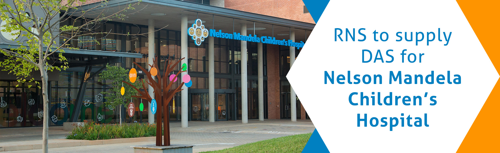 RNS to supply DAS for Nelson Mandela Children’s Hospital